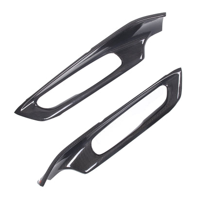 Carbon Upper Door Panel Cover Interior For Corvette C8 Stingray Z06 Z51 2020-26 13