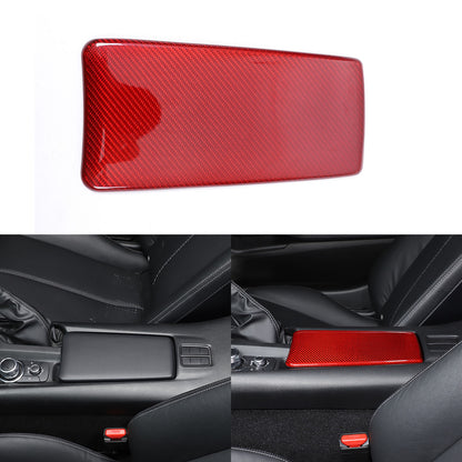 Real Carbon Fiber Center Console Armrest Box Cover Trim For Mazda MX-5 Miata 16+ 11