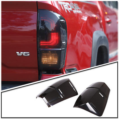 Tail Shades Smoke Tail Light Covers For Toyota Tacoma 2016-2023 1