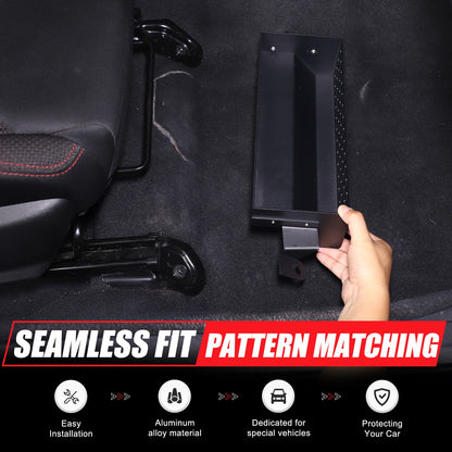 Aluminum Passenger Seat Under-Seat Storage Basket For Subaru WRX VB 2022+ 5