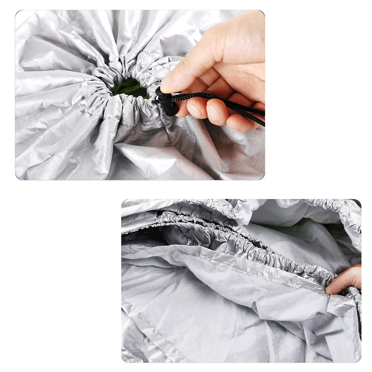 Full Car Cover Waterproof Sun Protection for Land Rover Discovery 4/5 LR4 12