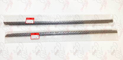 HONDA Prelude BB GENUINE Window Door Molding Weather Strip Outer LH & RH Set OEM 4