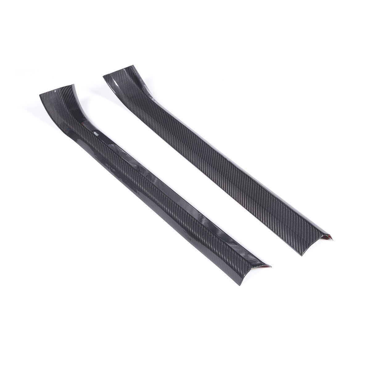 Door Sill Real Carbon Fiber Interior Built-in Trim For Corvette C7 14-19 US 6