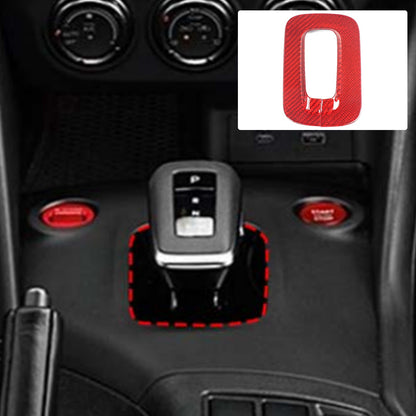 Red Real Carbon Fiber Interior Center Console Trim For Nissan Z 400Z RZ34 2023+ 39