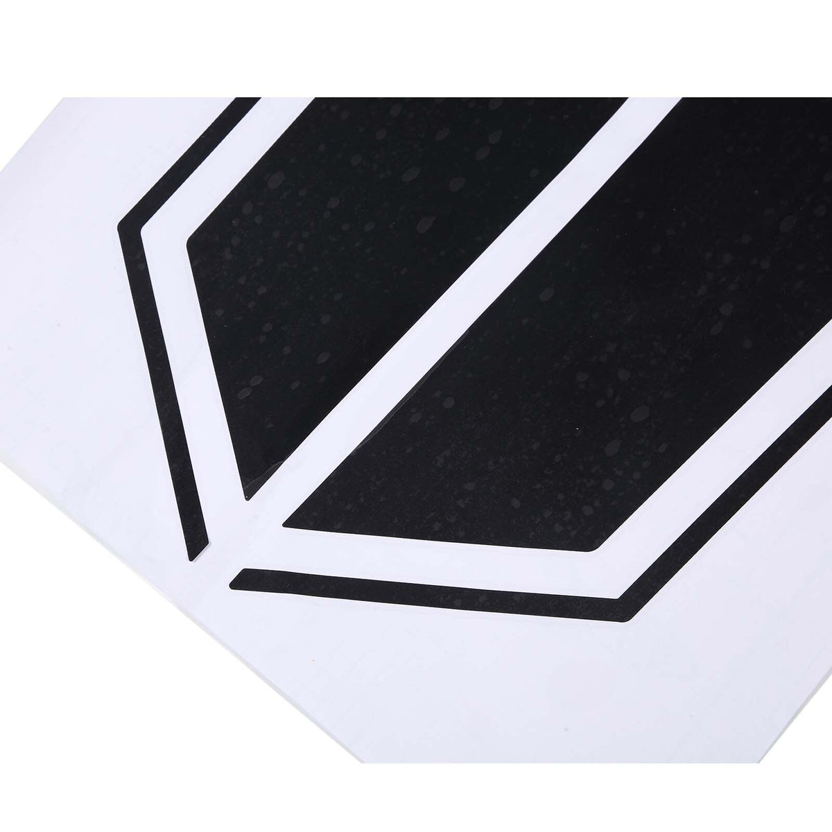 Black Racing Stripe Overlay Graphic Decal Flat Vinyl For Corvette C8 2020-26 US 8