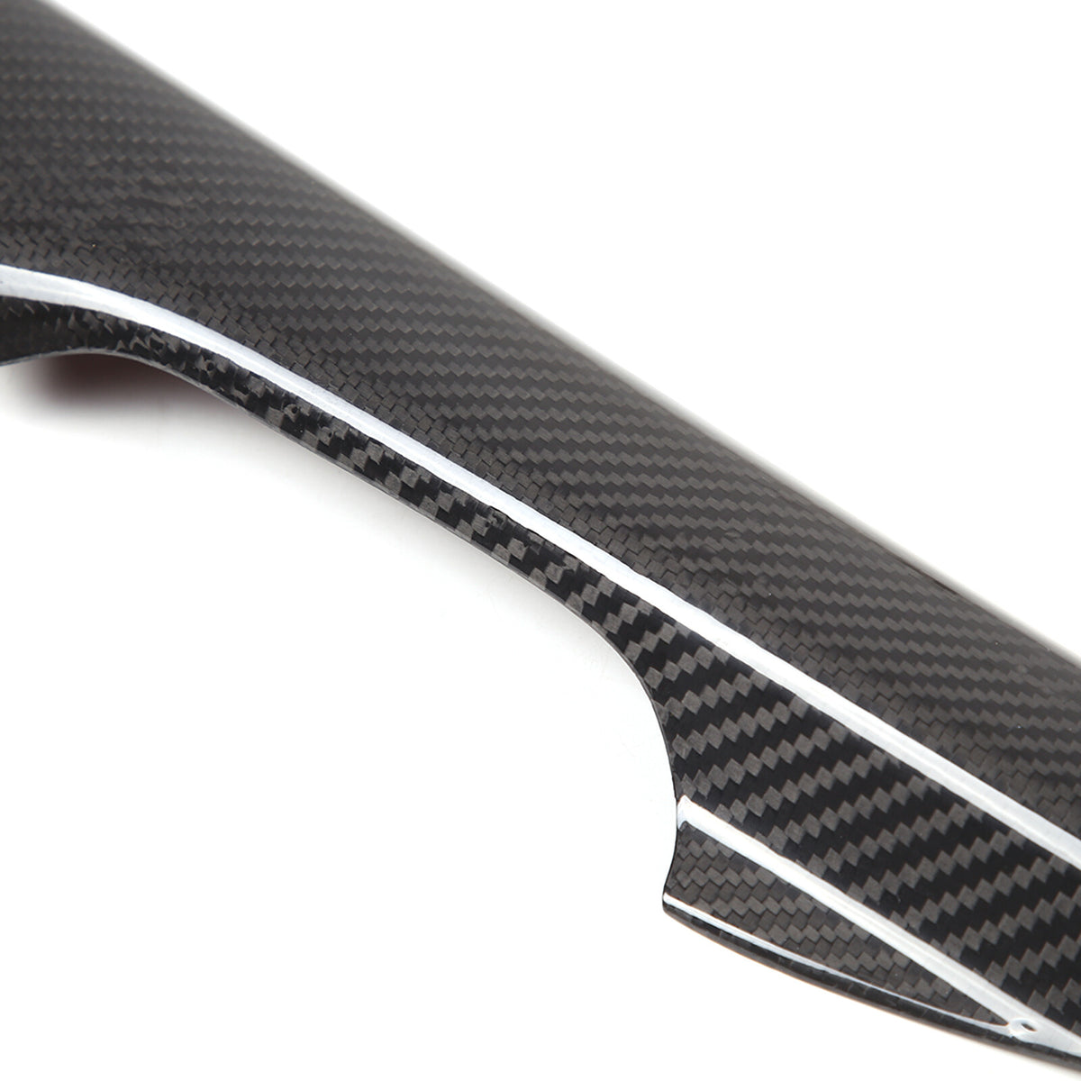 Real Carbon fiber Interior Inner Door Panel Cover Trim for Corvette C8 20-26 US 19