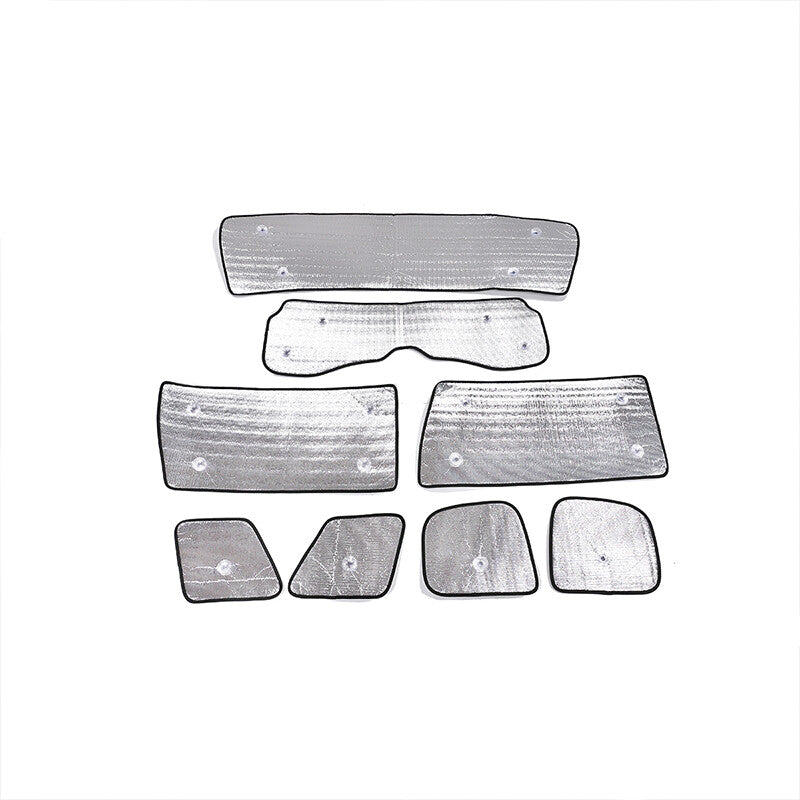 8PCS Car Front Rear Window Windshield Sun Shade For Toyota FJ Cruiser 2007-2014 7