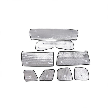 8PCS Car Front Rear Window Windshield Sun Shade For Toyota FJ Cruiser 2007-2014 7