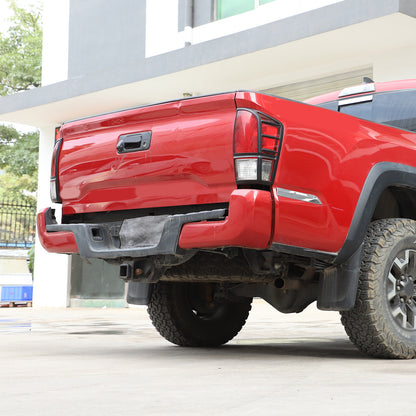 Matte Black Rear Taillight Trim Cover Bezel For Toyota Tacoma 2016-2023 6