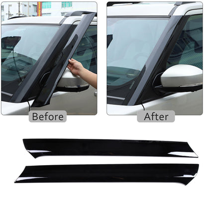 Front Windshield A-pillar Post Trim Strip For Land Rover Discovery 4 L319 10-16 2