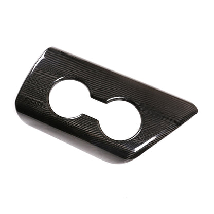 Armrest Box Cover Center Console Carbon Fiber PatternFor Toyota Supra 19-24 4