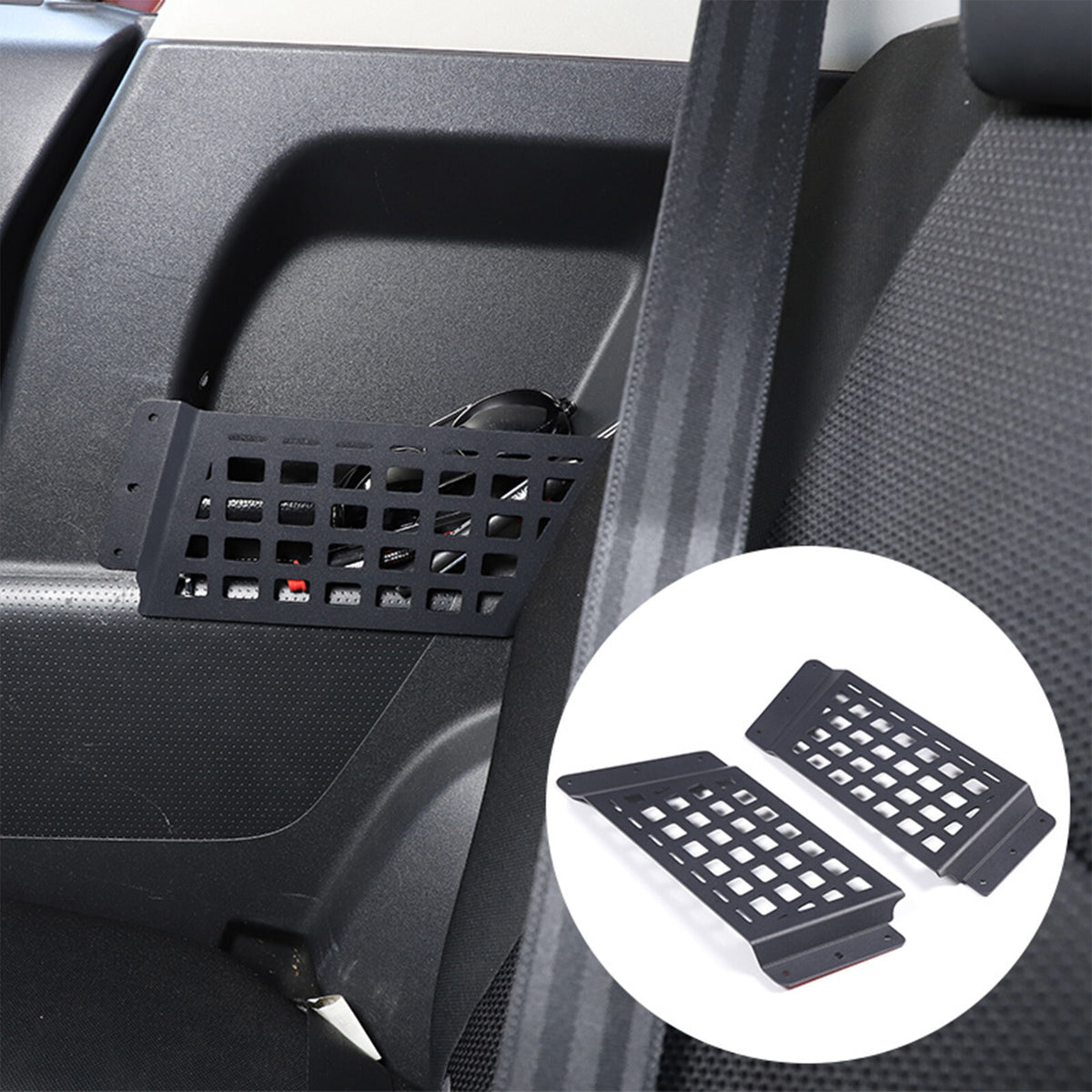 Rear Side Storage Panel Basket Box Tray For Toyot-a FJ Cruiser 2007-2021 US 6