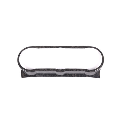 Forged Carbon Fiber Interior Air conditioning knob frame Trim For Mazda MX-5 16+ 13