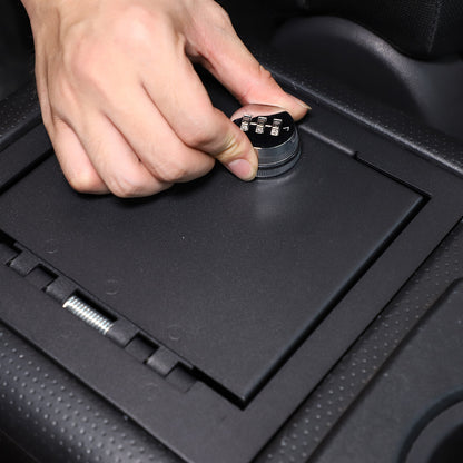 Center Console Safe Interior Storage Box W/ Lock For Toyota FJ Cruiser 07-21 3