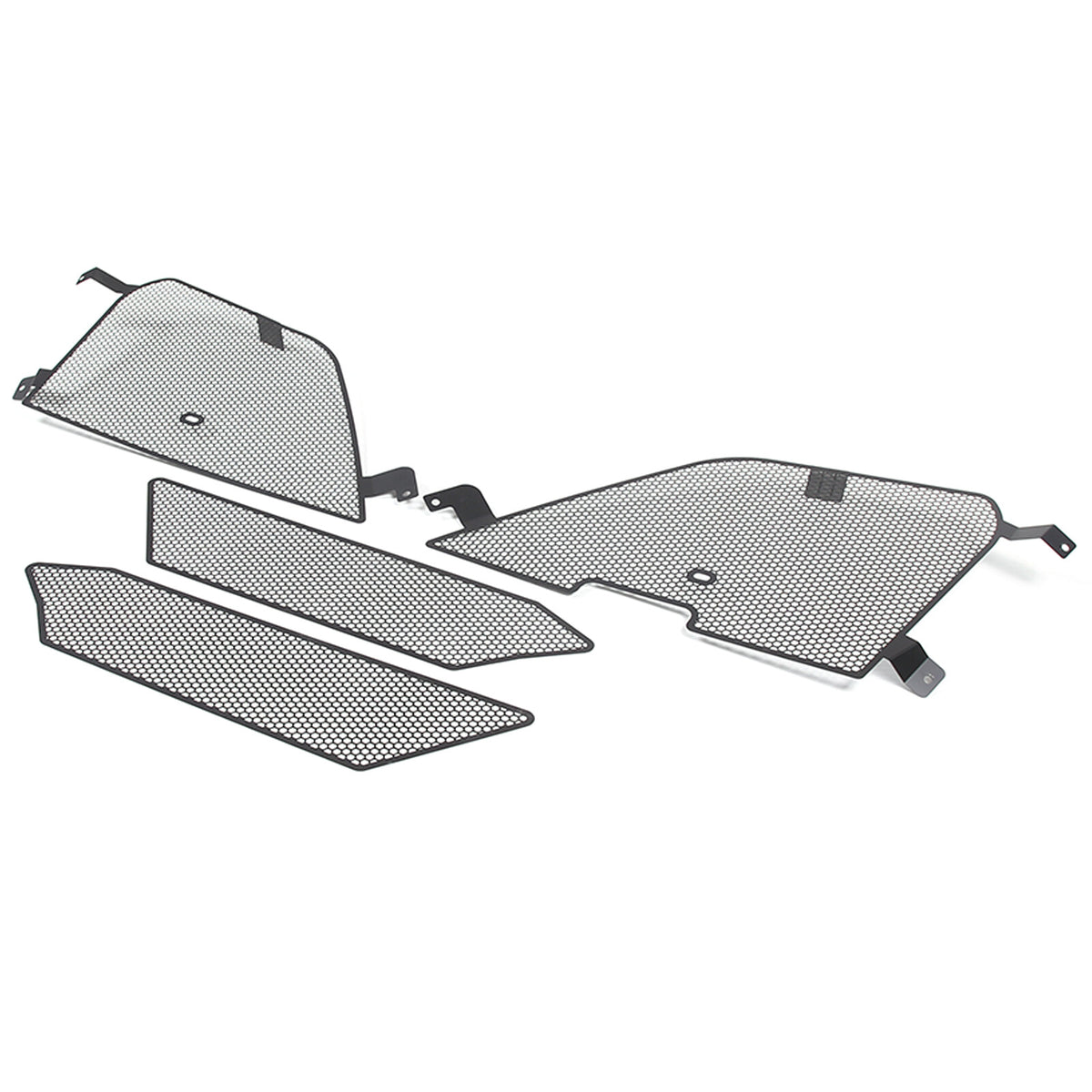 Front GRILL GUARD Side Vent Intake Mesh Grille Insert W/ Screws For Corvette C8 10
