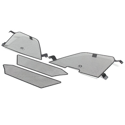 Front GRILL GUARD Side Vent Intake Mesh Grille Insert W/ Screws For Corvette C8 10