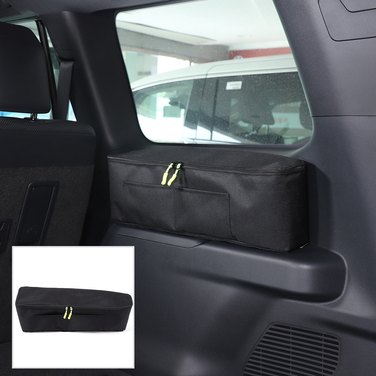 Rear Trunk Organizer R&L Side Storage Bag Tray For Toyota Land Cruiser LC250 24+ 7