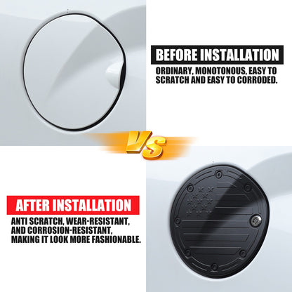 US Flag Alloy Fuel Tank Anti-Theft Lock Cover Gas Cap For Toyota Tundra 22+ US 24