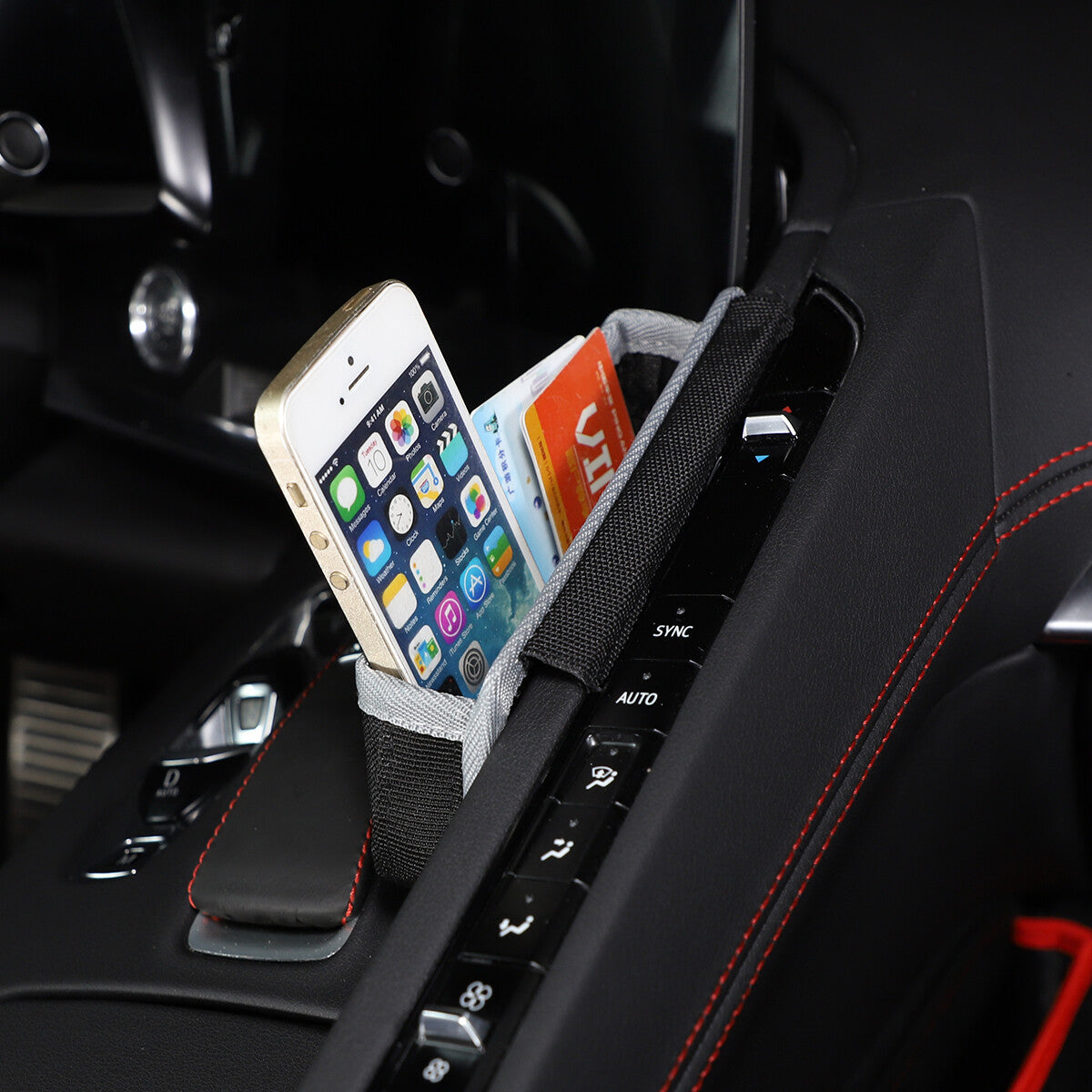 Front & Rear Center Console Storage Bag Tray For Corvette C8 2020+ - Variants 6-10 6