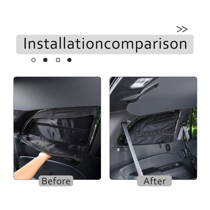 Car Trunk Left Side Window Storage Bag Tool Bag For Honda Pilot 2016-22 19