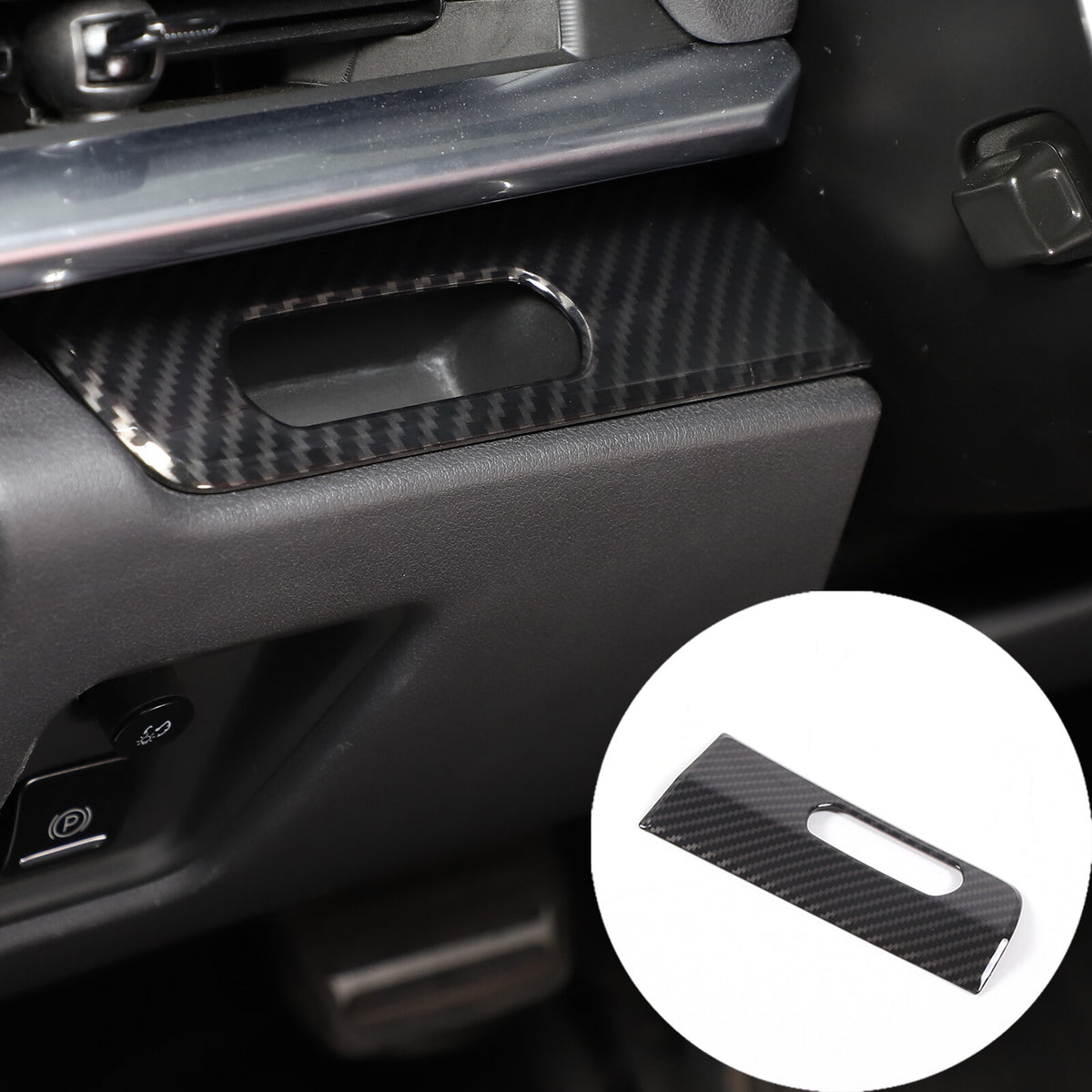 ABS Carbon Fiber Interior Center Console Trim Accessories For Corvette C8 2026+ - Styles 16-20 2