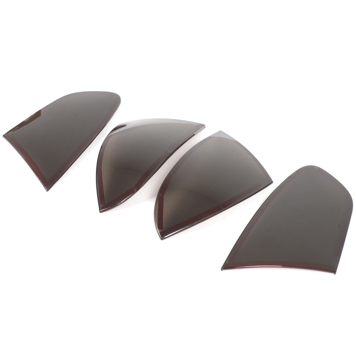 Transparent Gray Smoked Tail Light Trim Cover For Seat Leon MK2 1P1 2008-2012 15
