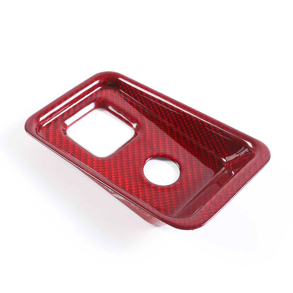 Red Real Carbon Fiber Full Interior Set Decor Trim Kit for Corvette C8 20-25 - Styles 41-45 14