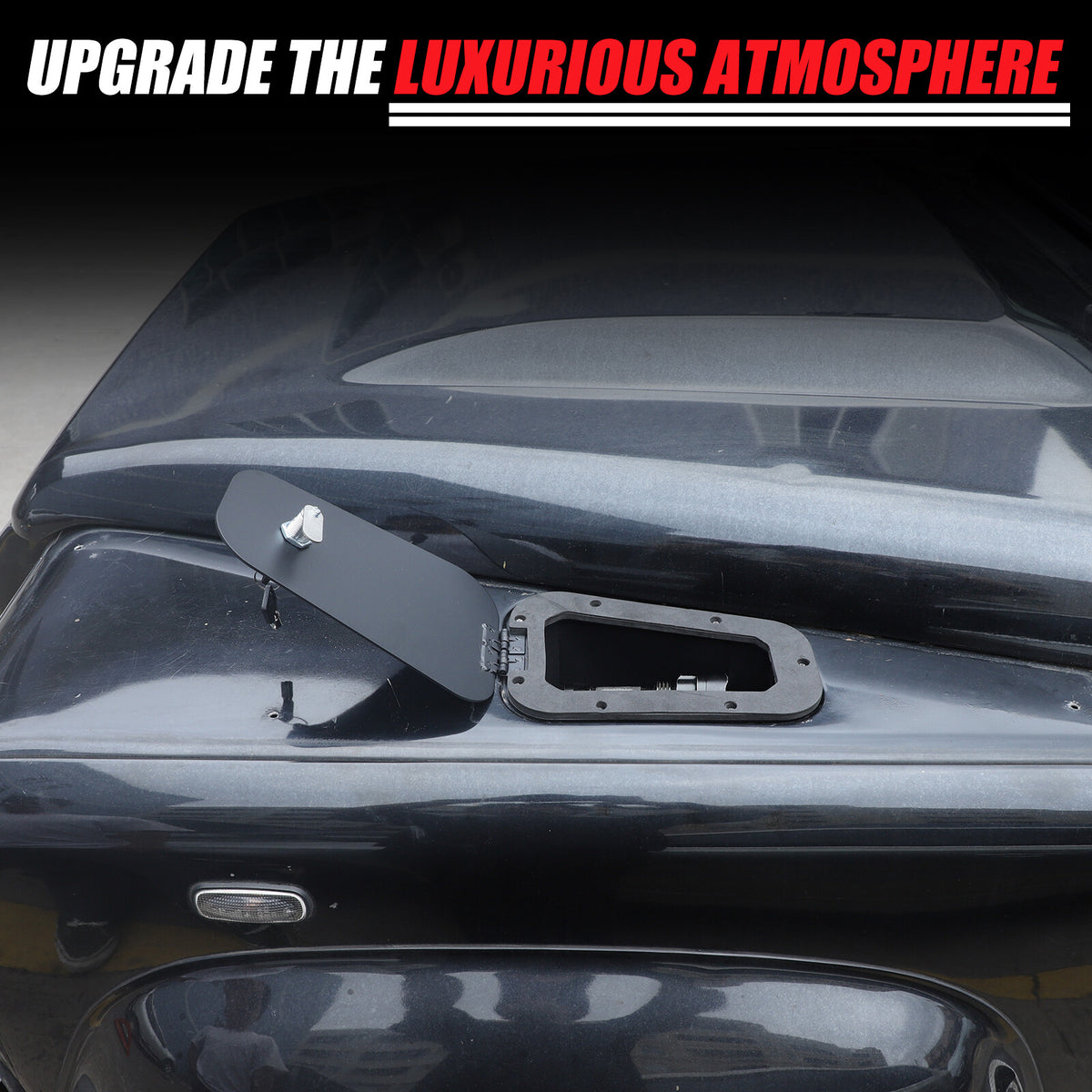 Steel Alloy Hood Air Vent Outlet Storage Box Tray For LR Defender L316 2004-2018 20