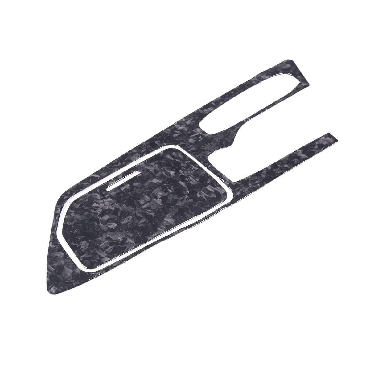 Forged Carbon Fiber Console Storage Panel Sticker Trim For Corvette C8 2020-25 11