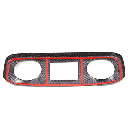 Real Carbon Fiber Center air outlet Trim Cover For Benz W463 G550 G63 19-20 3