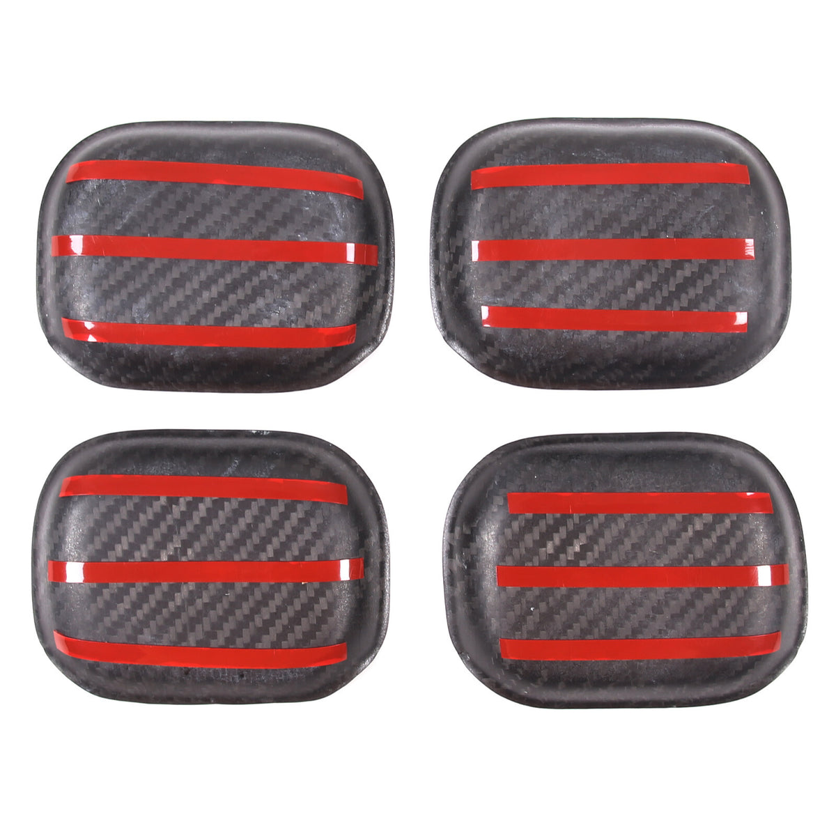 Forged Carbon Fiber Exterior Door Bowl Cover Trim For Mercedes G Class 2004-2018 9