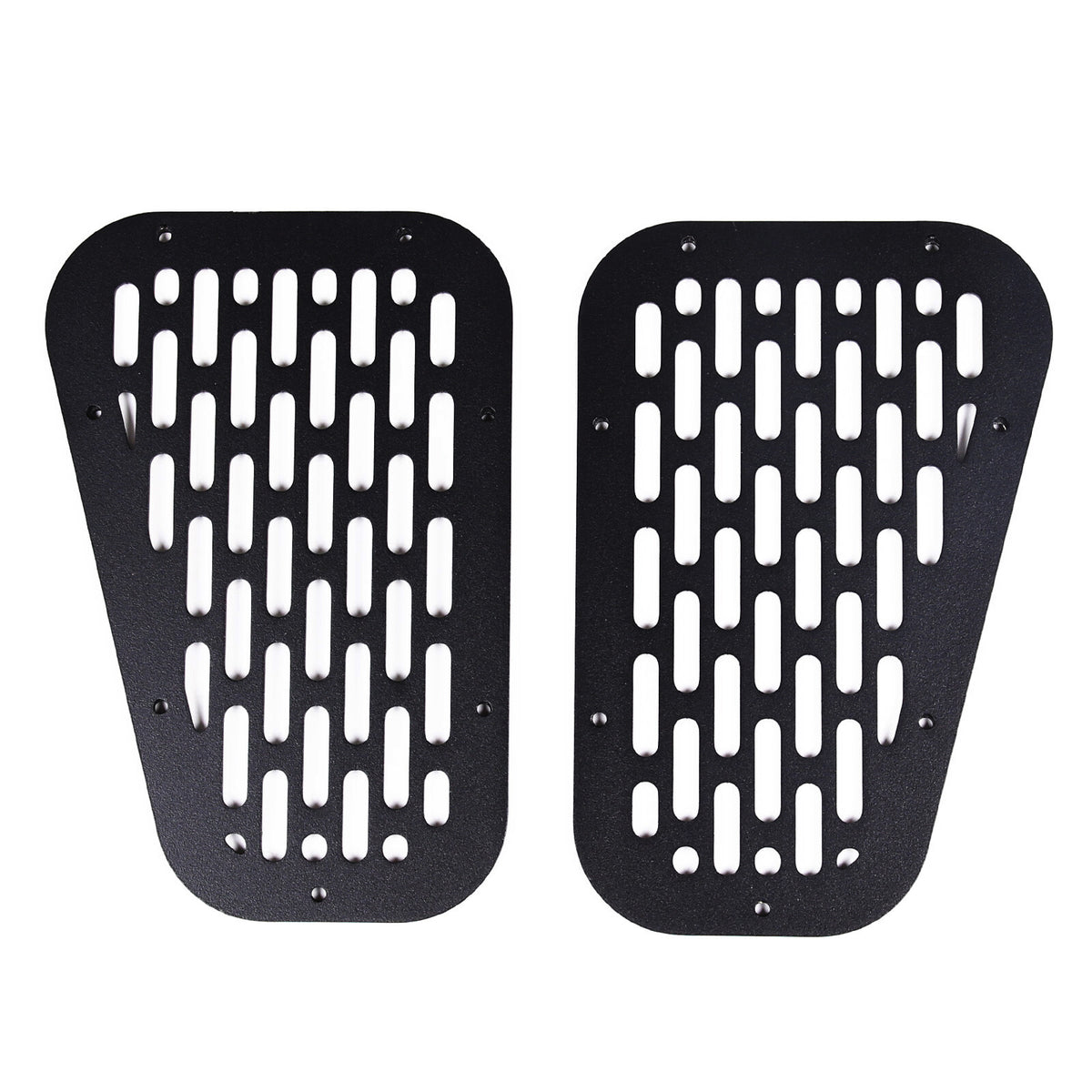 Black Alloy Front Hood Air Vent Cover Trim For Land Rover Defender 04-18 US 10