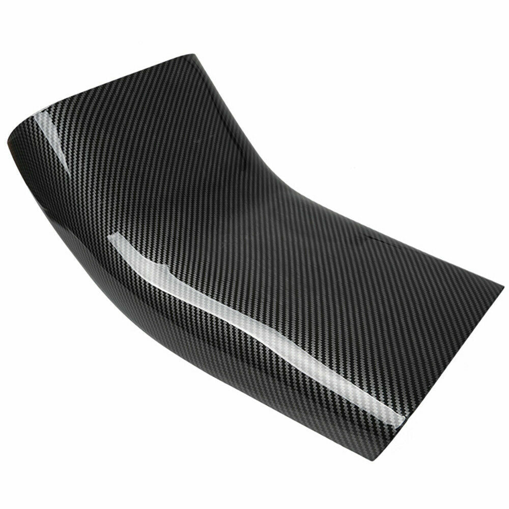 For Tesla Model 3 17-21 Matte Carbon Fiber Rear Air Outlet Anti-Kick Panel Trim 6