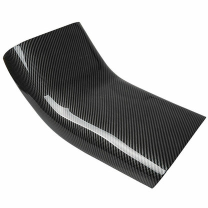 For Tesla Model 3 17-21 Matte Carbon Fiber Rear Air Outlet Anti-Kick Panel Trim 6