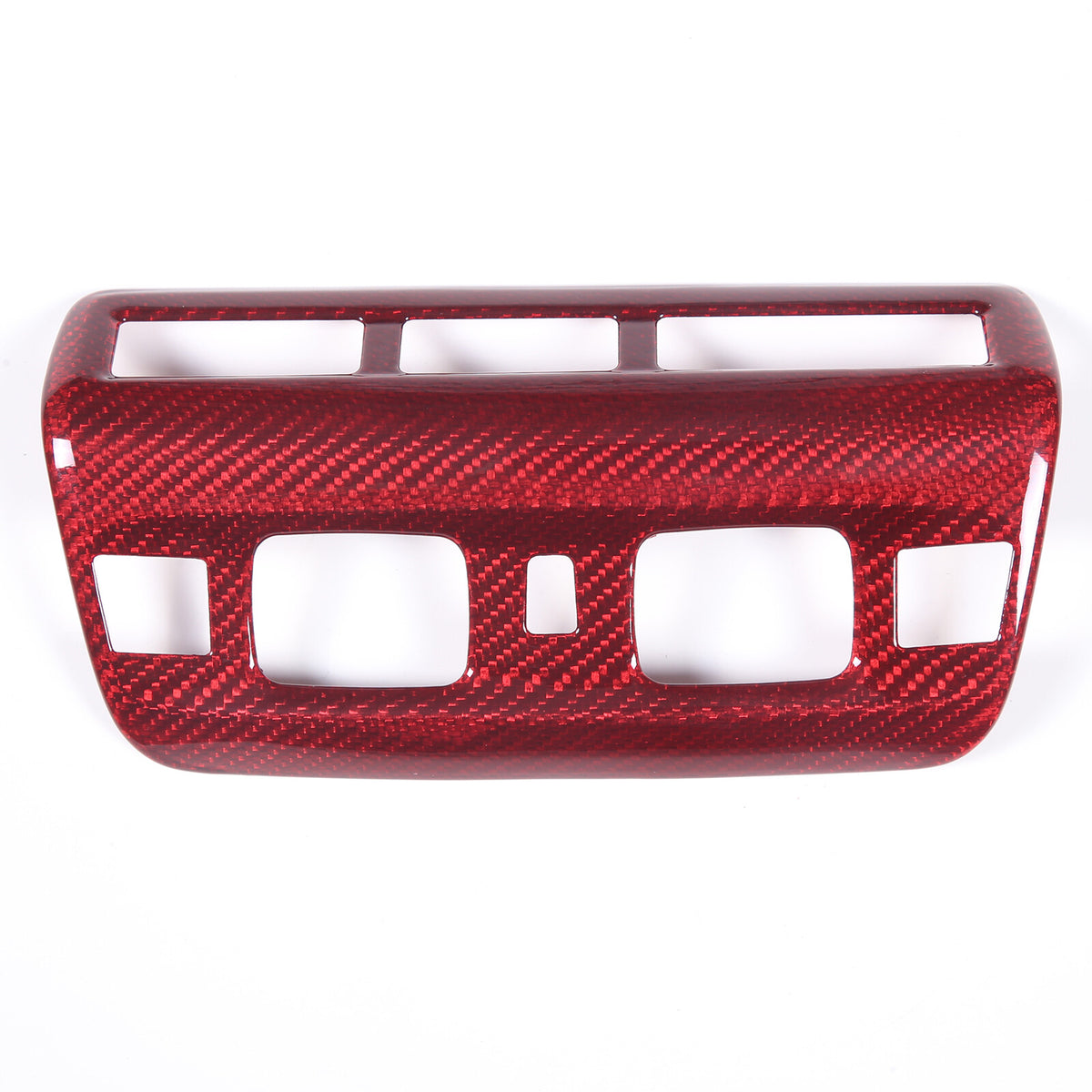Red Real Carbon Fiber Full Interior Set Decor Trim Kit for Corvette C8 20-25 - Styles 6-10 22