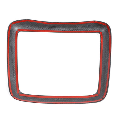 Matte Real Carbon Fiber Center Console CD Panel Trim For Benz G-Class W463 12-18 11
