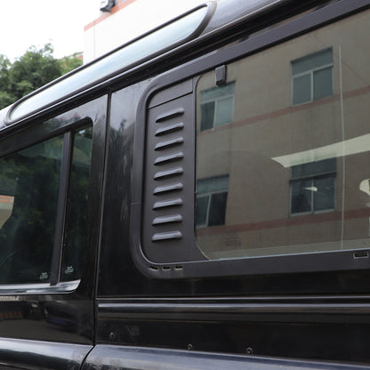 Rear Window Glass Louver Air Vent Panel Trim For LR Defender 110 L316 04-18 6