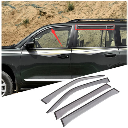 Window Rain Guards Visor Rain Guard Wind Deflector For Toyota Land Cruiser LC300 2