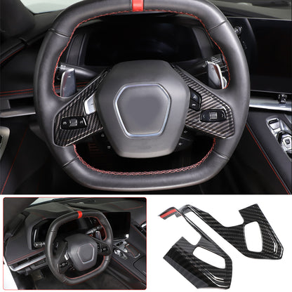 Carbon Fiber ABS Interior Decoration Cover Trim Kit For Corvette C8 2020-2025 - Styles 26-30 34