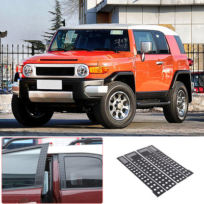 US Flag Alloy Window Center Pillar Trim Panel For Toyota FJ Cruiser 2007-21 9