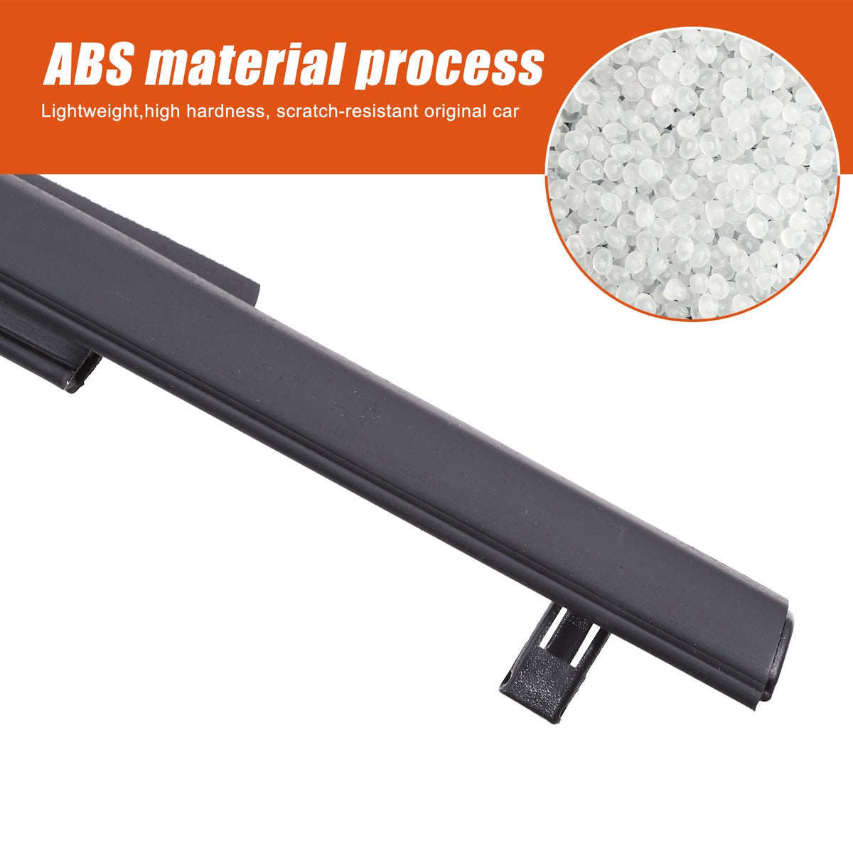 Replacement Rubber Window Outer Seal Strip For Toyota Prado LC150 2010-2020 US 16