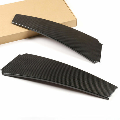 Real Carbon Fiber Window B Pillar Trim For Maserati Ghibli Quattroporte 2014-24 6