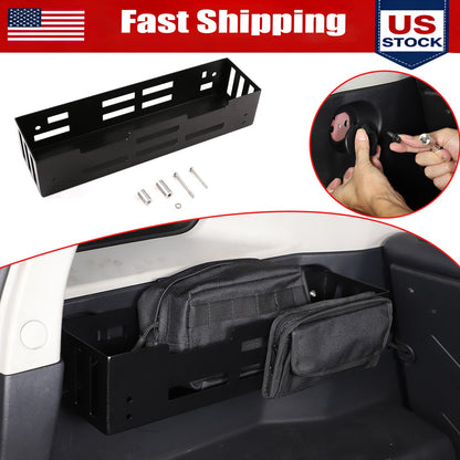 Rear Trunk Left Side Storage Box Organizer Tray for FJ cruiser 07-21 1