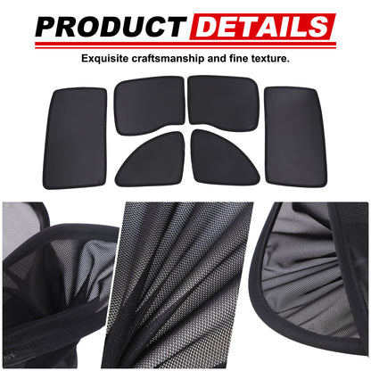 Full Window Screen Full Window Screen Trim Cover For Fiat 500/Abarth 595 695 16+ 5