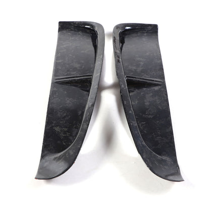 Forged Carbon Fiber Rear Side Fender Air Outlet Trim For Porsche Panamera 17-23 11