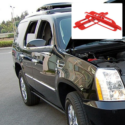 Sport Red ABS Side Fender Trim Cover For Cadillac Escalade 2007-2014 17