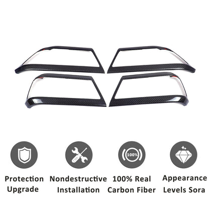 Real Dry Carbon Fiber Full Interior Trim Set For LR Defender 90 110 L663 20-23 111