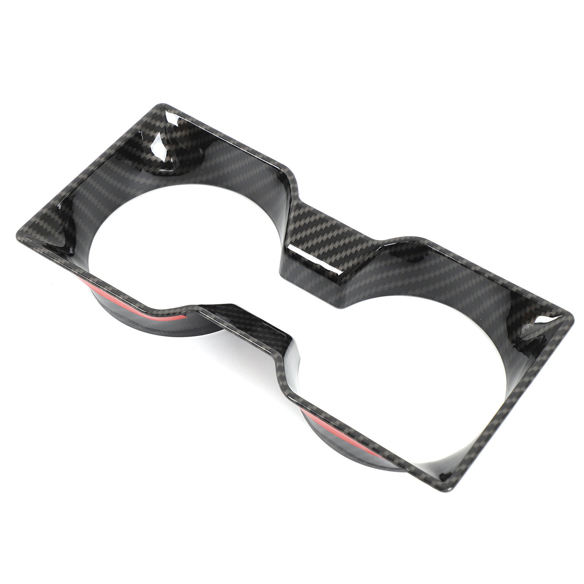 Carbon Fiber ABS Center Console Cup Holder Frame Trim for LR Defender L663 2025+ 10