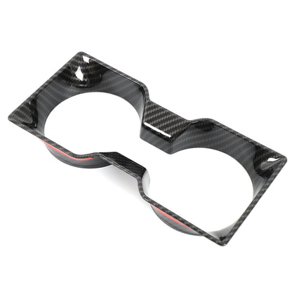 Carbon Fiber ABS Center Console Cup Holder Frame Trim for LR Defender L663 2025+ 10