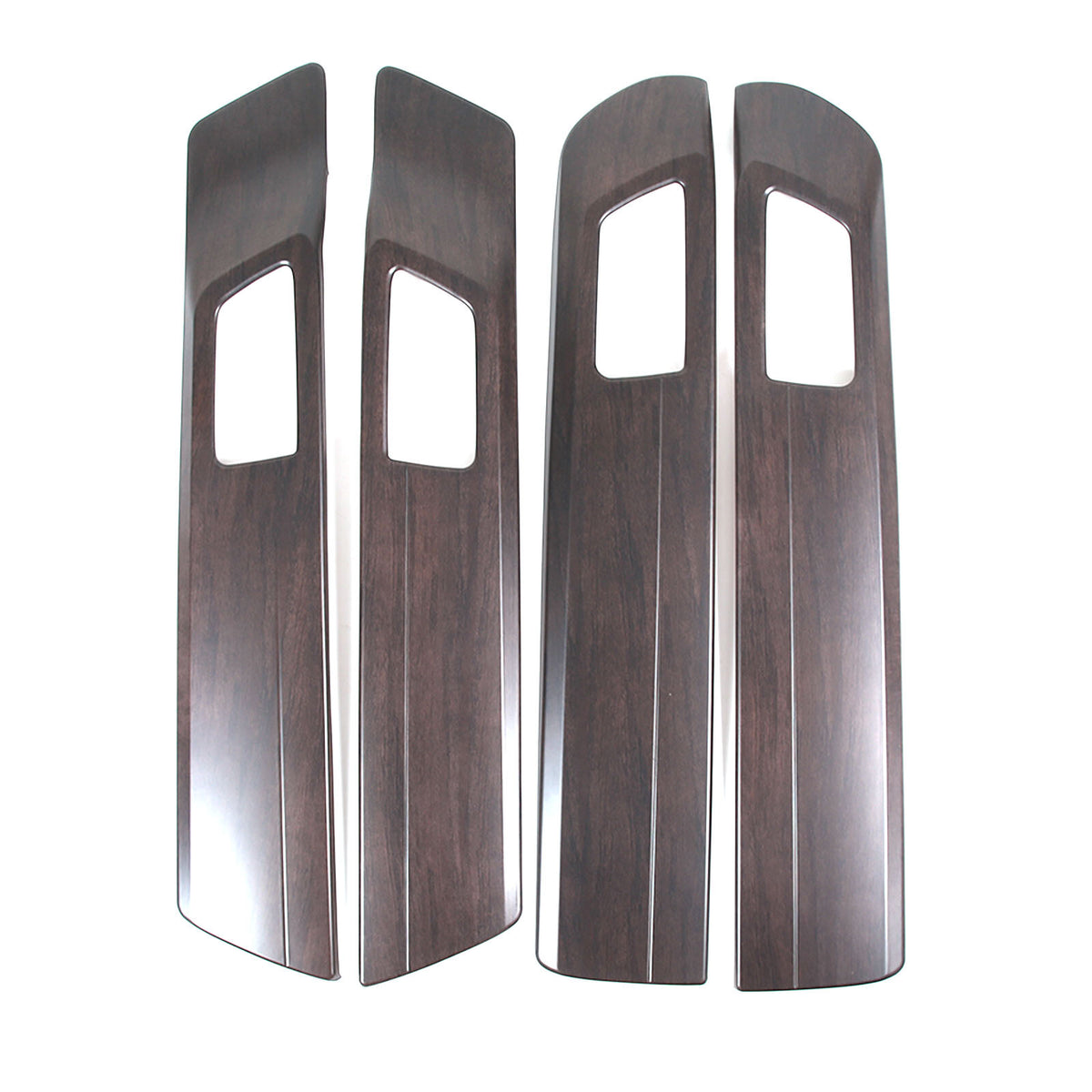 Oak Grain Inner Door Handle Panel Frame Trim For Toyota Tundra 2022-23 US 10